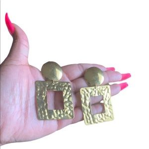 Vintage Gold Earrings